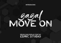 Gagal Move on Font - Featured Image