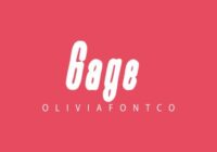 Gage Font - Featured Image
