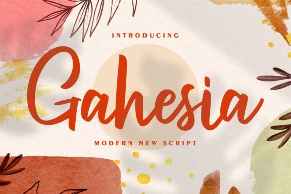 Gahesia Font - Featured Image