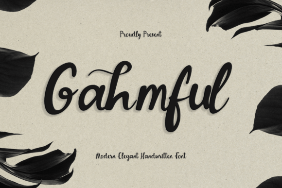 Gahmful Font - Featured Image