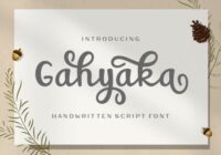 Gahyaka Font - Featured Image