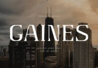 Gaines Font - Featured Image