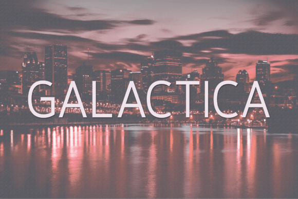 Galactica Font - Featured Image