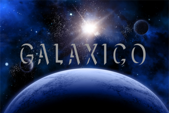 Galaxtico Font - Featured Image