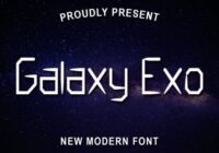 Galaxy Exo Font - Featured Image