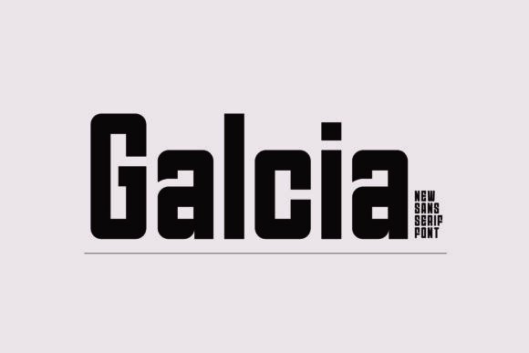 Galcia Font - Featured Image