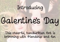Galentine's Day Font - Featured Image