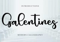 Galentines Font - Featured Image