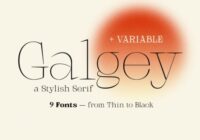 Galgey Font - Featured Image