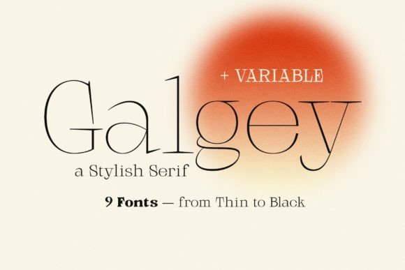 Galgey Font - Featured Image