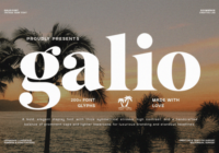 Galio Font - Featured Image