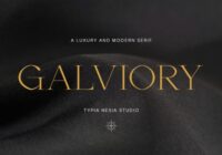 Galviory Font - Featured Image