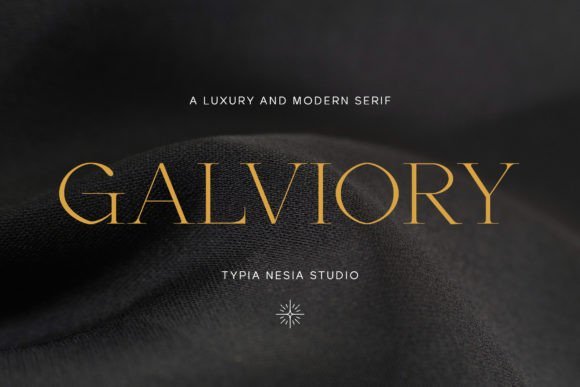 Galviory Font - Featured Image