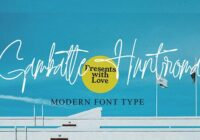 Gambatte Huntrroma Font - Featured Image