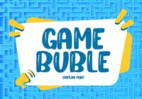Game Buble Font - Featured Image