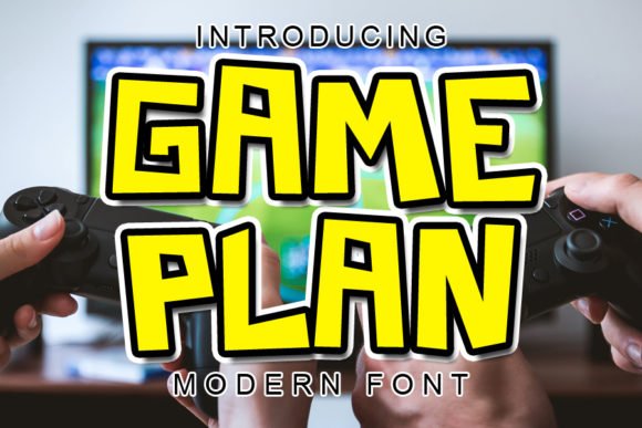 Game Plan Font - Featured Image