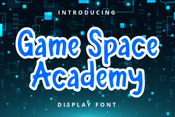 Game Space Academy Font - Featured Image