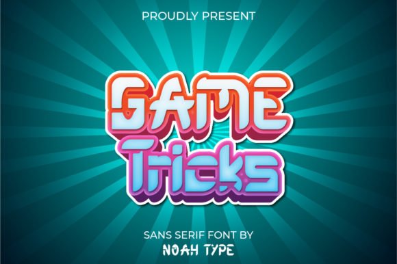 Game Tricks Font - Featured Image