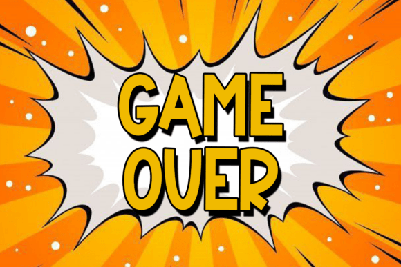 Game over Font - Featured Image