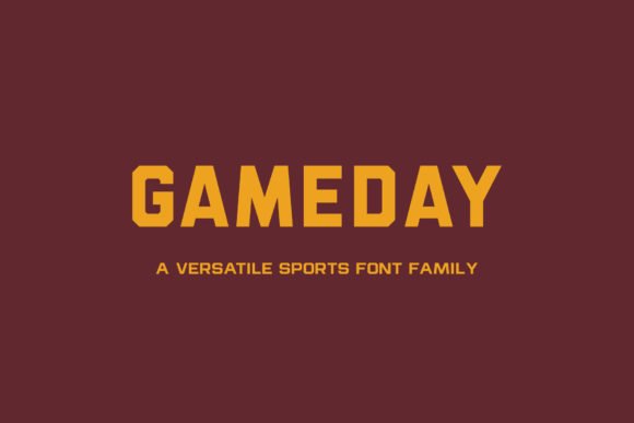 Gameday Font - Featured Image