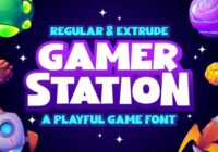 Gamer Station Font - Featured Image
