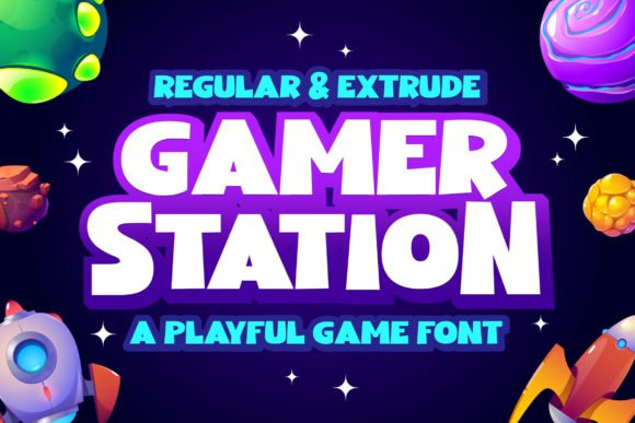 Gamer Station Font - Featured Image