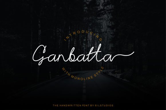 Ganbatta Font - Featured Image