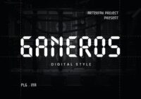 Ganeros Font - Featured Image