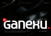 Ganexu Font - Featured Image