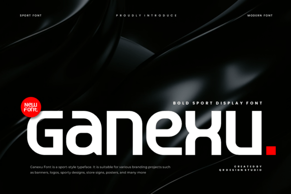 Ganexu Font - Featured Image