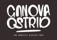 Ganova Ostrid Font - Featured Image