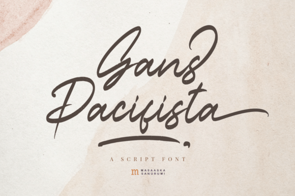 Gans Pacifista Font - Featured Image