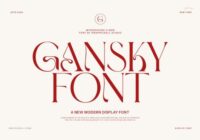 Gansky Font - Featured Image