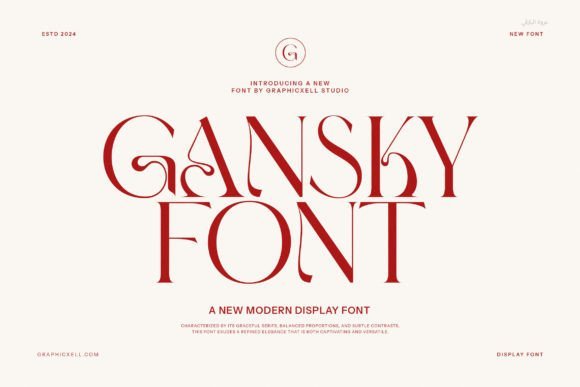 Gansky Font - Featured Image