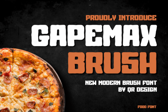 Gapemax Brush Font - Featured Image