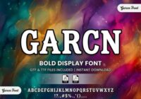 Garcn Font - Featured Image