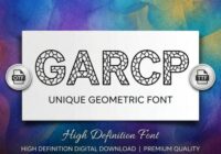 Garcp Font - Featured Image