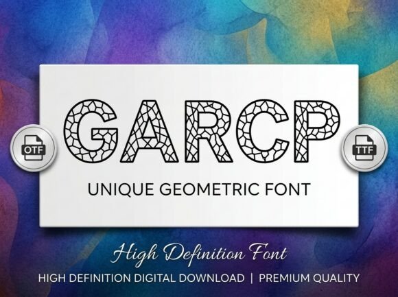Garcp Font - Featured Image