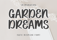 Garden Dreams Font - Featured Image