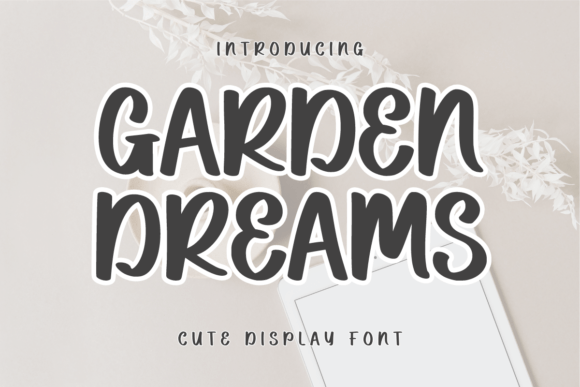 Garden Dreams Font - Featured Image