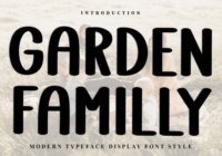Garden Familly Font - Featured Image