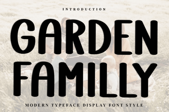 Garden Familly Font - Featured Image