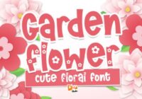 Garden Flower Font - Featured Image