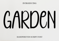 Garden Font - Featured Image