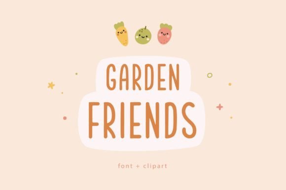 Garden Friends Font - Featured Image