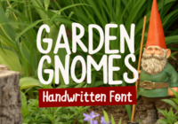 Garden Gnomes Font - Featured Image