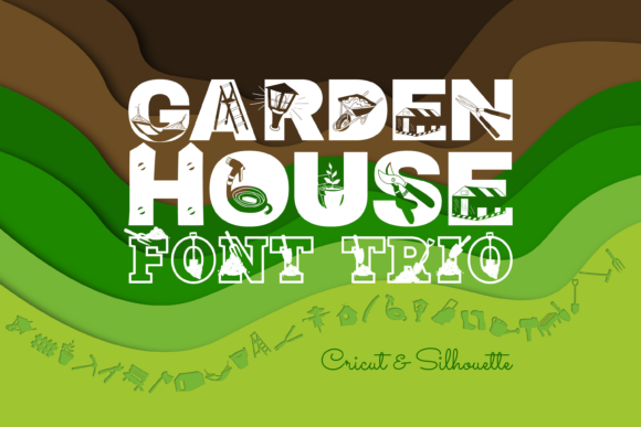 Garden House Trio Font - Featured Image