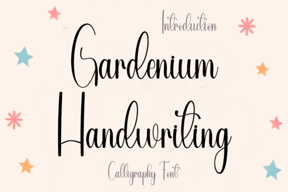 Gardenium Handwriting Font - Featured Image