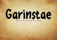Garinstae Font - Featured Image