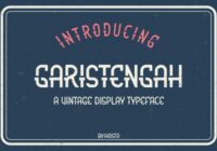 Garistengah Font - Featured Image